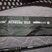 combo eging  canna da pesca + mulinello