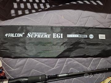 combo eging  canna da pesca + mulinello