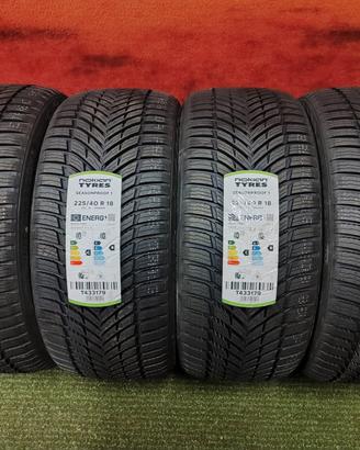 225 40 18 Gomme 4 Stagioni Nuove Nokian 225 40R18