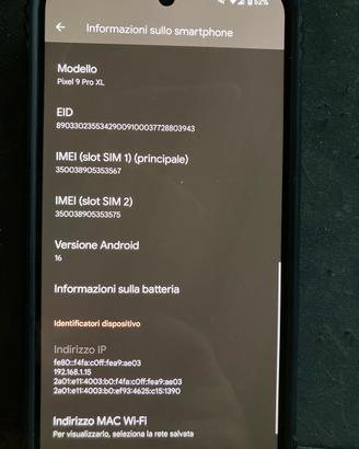 Google pixel 9 Pro XL 128gb