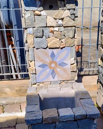 fontanella da giardino 