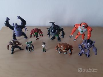 9 personaggi serie Ben 10