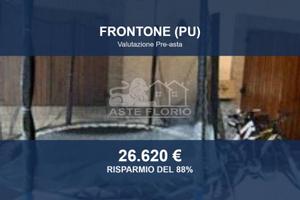 Immobile in asta di 323 m² con box auto a Frontone