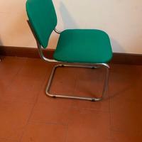 Sedia ufficio vintage chair anni 70 SOLO ritiro