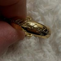 Il Signore Degli Anelli -Anello placcato Oro