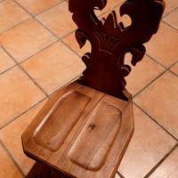 Seggiolina spagnola in legno