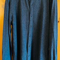 Camicia uomo Conbipel XXL/slim 100% cotone, blu