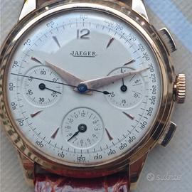 orologio oro Jaeger crono