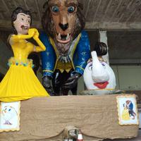 carro allegorico La Bella e Bestia