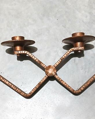 Candelabro vintage in ferro
