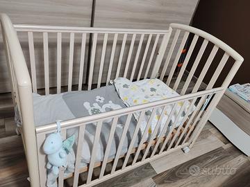 lettino/culla Pali in legno di faggio