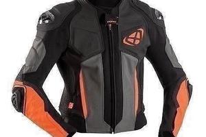 IXON Giacca Moto Pelle Vendetta JK Evo Uomo Aranci