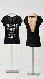 T-shirt Elisabetta Franchi Nera