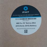 Batteria nuova iFixit per MacBook Pro 15" Retina