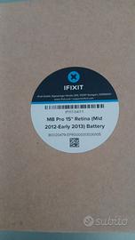 Batteria nuova iFixit per MacBook Pro 15" Retina