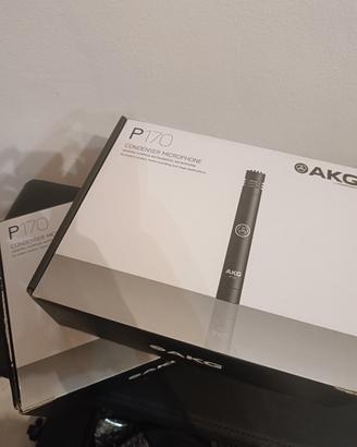 Coppia microfoni a condensatore AKG P170
