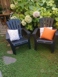 Bellissime poltrone da giardino