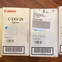 4 Toner C-EXV 26 per Stampante Canon