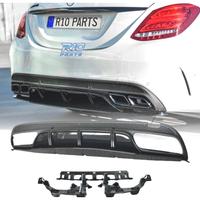 DIFFUSORE MERCEDES CLASSE C W205 15-21 LOOK C63 ED