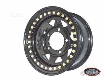 Cerchio beadlock nsf defender 16x7 et 8 (nero)