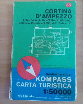mappe kompass 1 : 50.000 vari settori