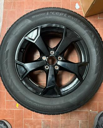 Gomme hankook + cerchioni audi neri