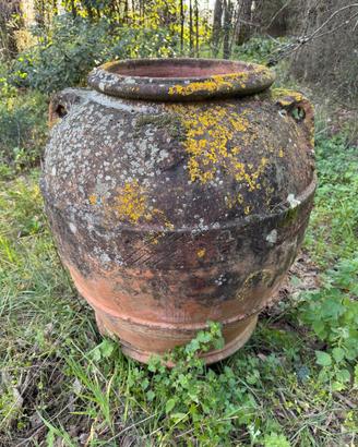 Orcio antico in terracotta grande originale