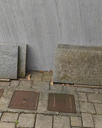 Lastre di pietra per giardino