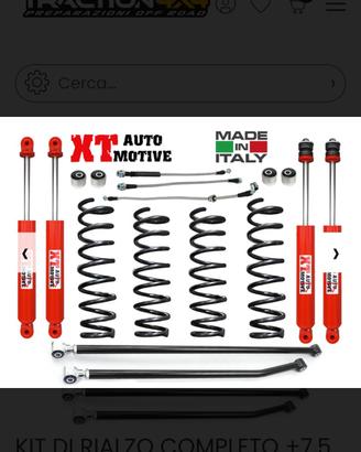 kit rialzo  +.7,5 Suzuki Jimny 