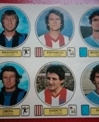 Panini foglio Raro di figurine Calciatori 1977 78