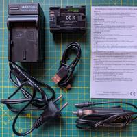 Batteria  LP-E6 Patona + kit ricarica