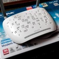 Modem Router ADSL2+ Wireless N 300Mbps USB