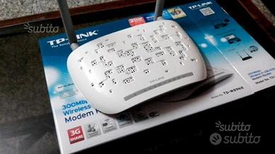 Modem Router ADSL2+ Wireless N 300Mbps USB