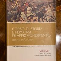 Corso di storia e percorsi di approfondimento Vol1