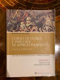 Corso di storia e percorsi di approfondimento Vol1