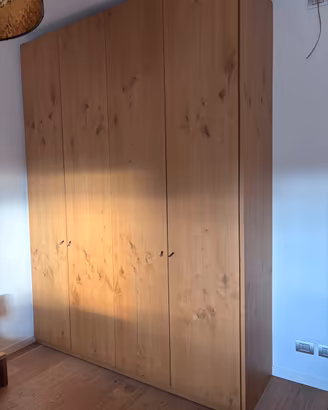 Camera completa in legno massello