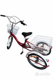 Bici tre ruote 