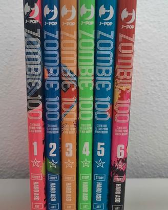 Manga Zombie 100 volumi dall'1 al 6