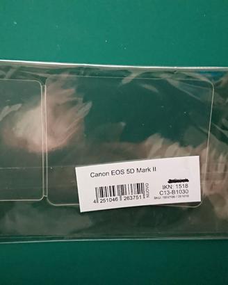 schermo protettivo per Canon EOS 5D Mark II