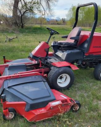 Trattore Taglia Erba Toro Groundmaster 455D 4X4