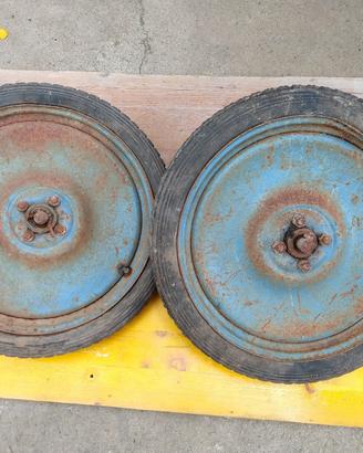 Ruote - cerchi mezzo agricolo o Moto Guzzi Ercole