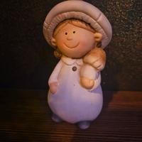 Bambolina funghetto Angel per 3 pz