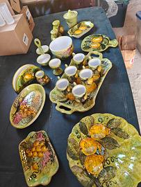 servizio caffè ceramica 