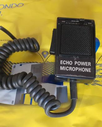 Microfono mike CB echo nuovo
