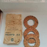 Vespa 1953 125cc serie dischi frizione nos