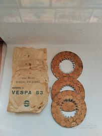 Vespa 1953 125cc serie dischi frizione nos