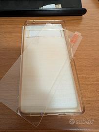 cover Google Pixel 7a + vetro temperato 