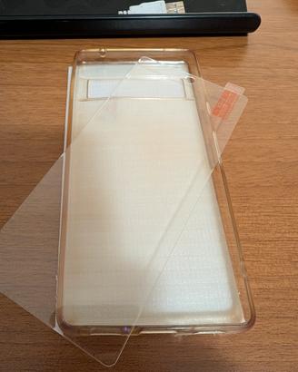 cover Google Pixel 7a + vetro temperato 