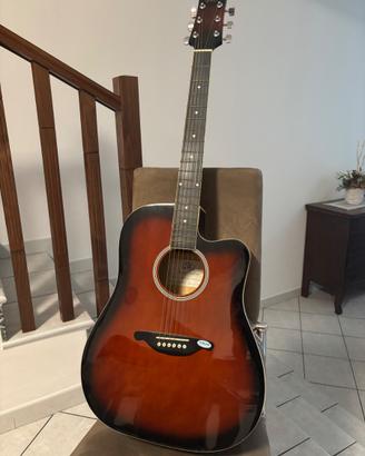 Chitarra acustica  SX DG25CEVS