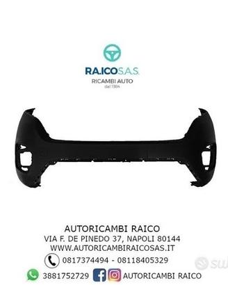 Paraurti fiorino qubo 2016 in poi anteriore nero